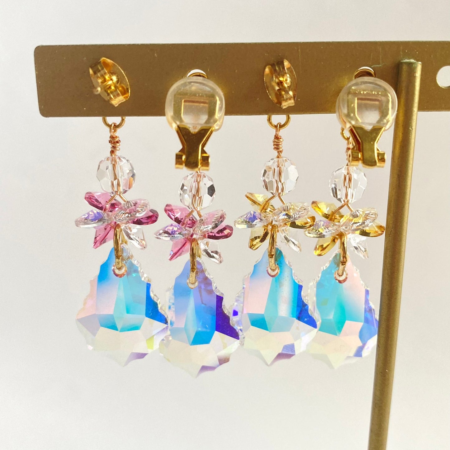 【mimico.】身につけられるサンキャッチャー ピアス/イヤリング(送料無料)