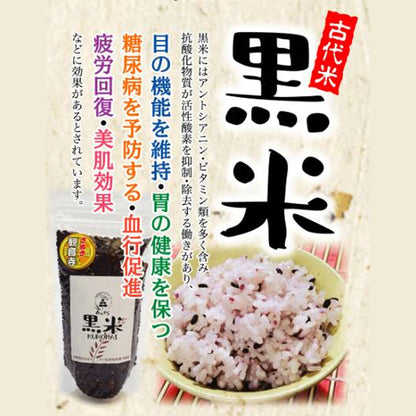 【森のそら】3種の古代米と発芽古代米粉セット(送料無料)