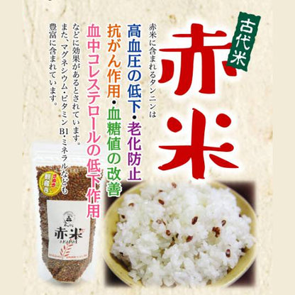 【森のそら】3種の古代米と発芽古代米粉セット(送料無料)