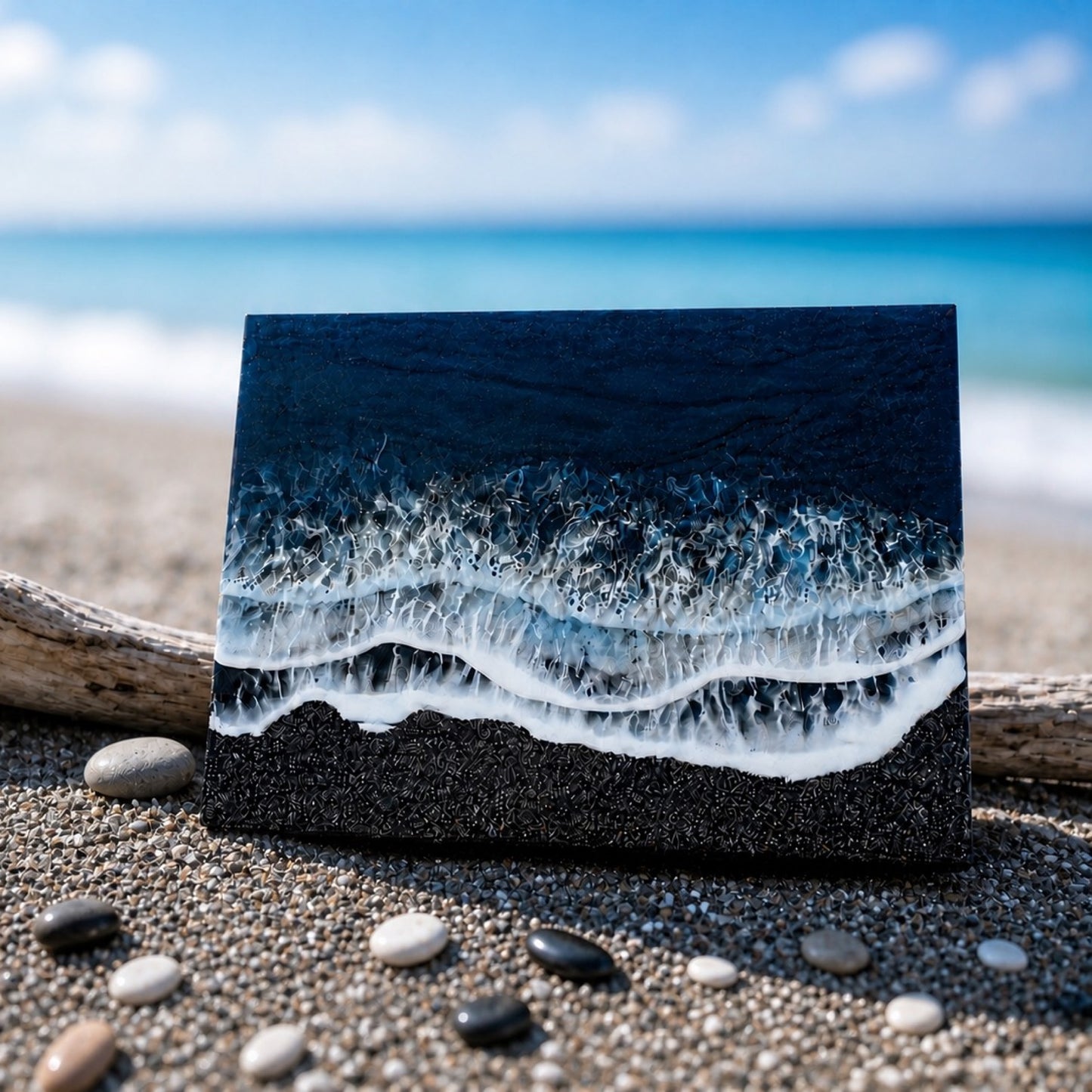 【Ocean's Memory】BLACK SAND OCEANアート(送料無料)